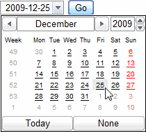 Opera's type="date" picker